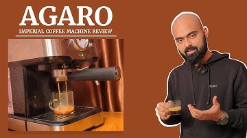 AGARO Imperial Espresso Coffee Maker Long Term Review | How to Make Coffee with Agaro Coffee Machine