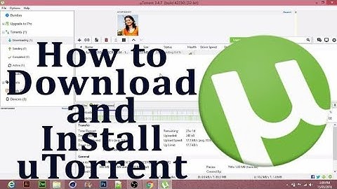 How to download and install uTorrent in windows 7/8/8.1/10 - Hindi 2020