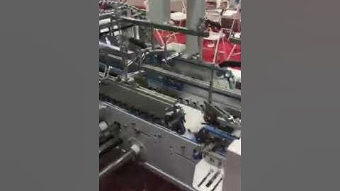 6 corners folder gluer machine: cake box:pizza box:fast food box:airplane food box making machine