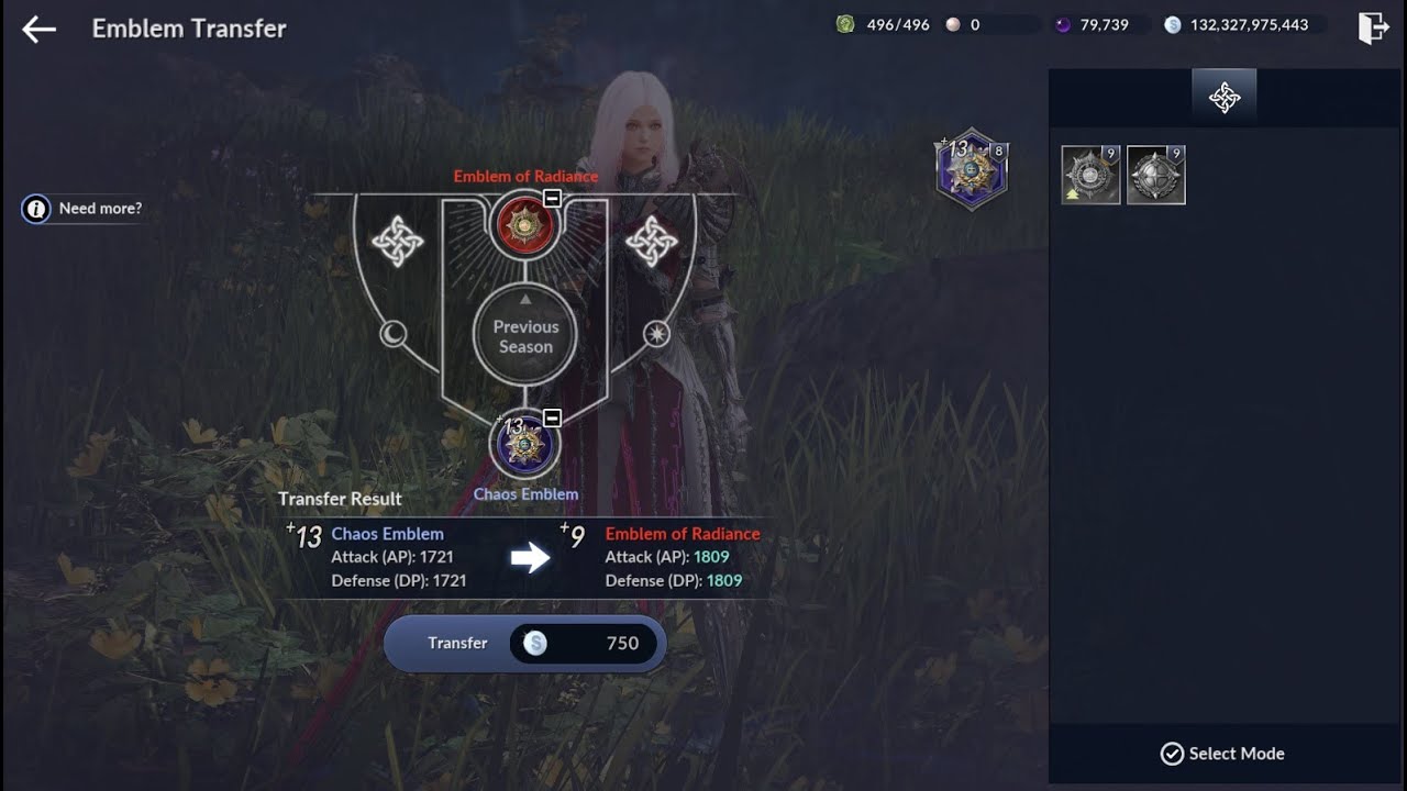 Black Desert Mobile How to Transfer Chaos Emblem