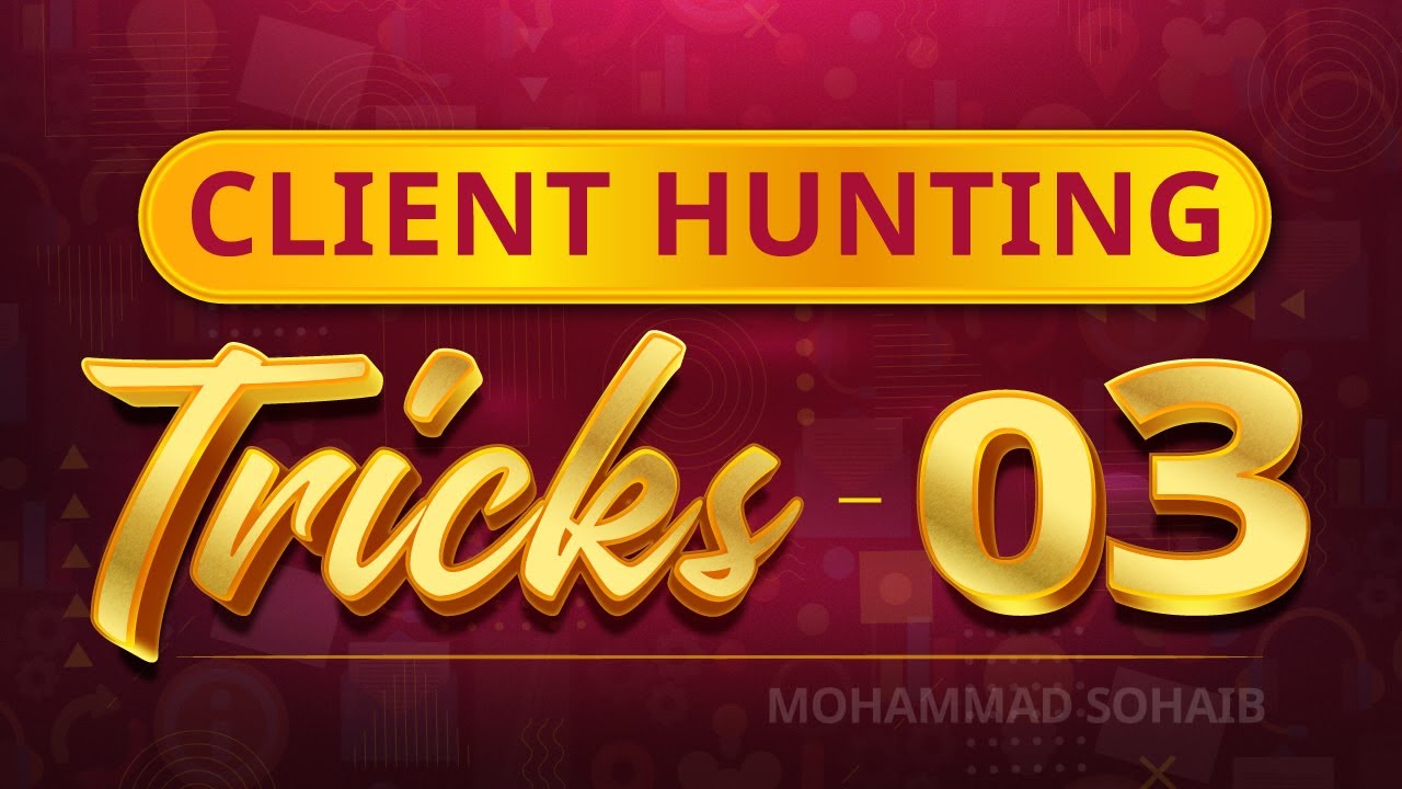Client Hunting From Fiverr Marketplace | Tricks 3