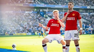 MAN UNITED BEAT BRIGHTON 2-0 TO GAIN MOMENTUM GOING IN TO THE FA CUP FINAL !!!