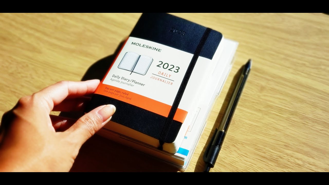 Moleskine Planner NEW 2023 Flip-Through  Daily 12-Month Pocket Agenda 