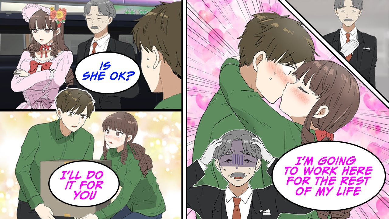 [Manga Dub] A wealthy girl was forced to work part-time for a week [RomCom]