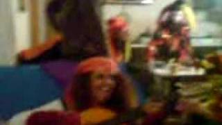 purim pre-show friends jam in jesterhood's salla