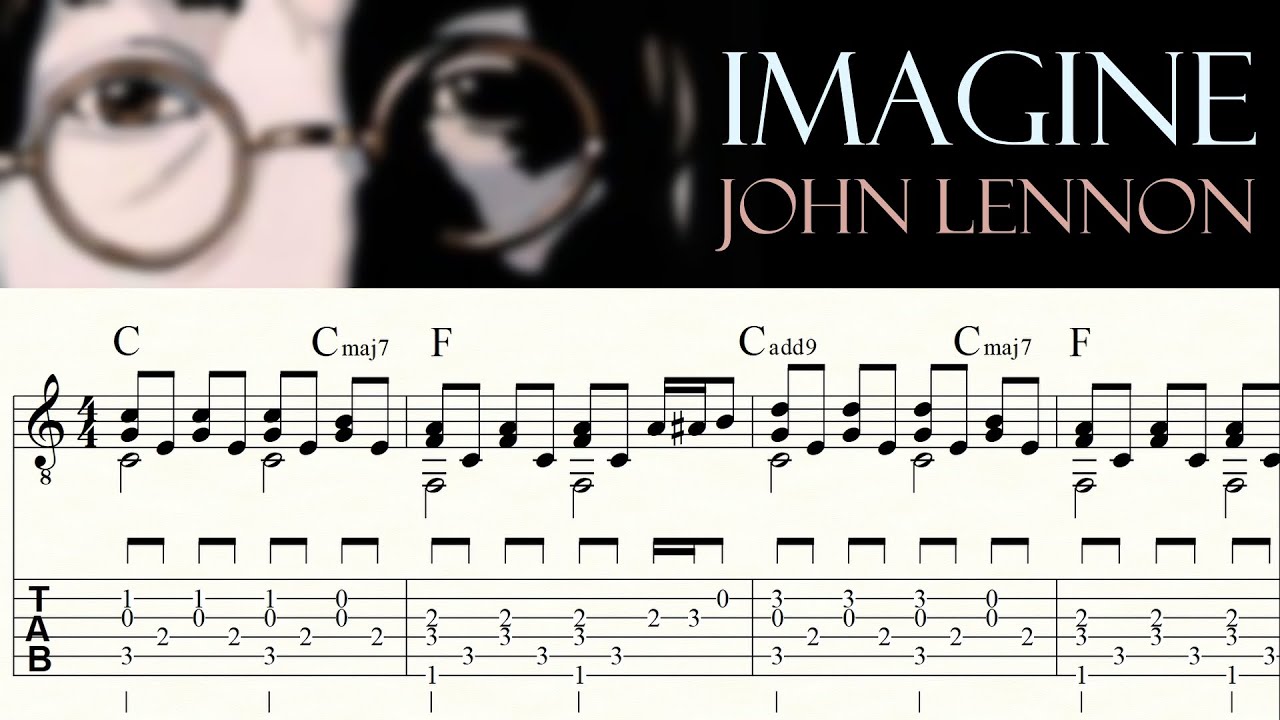 Imagine - John Lennon [steel tongue drum tutorial with tabs] 