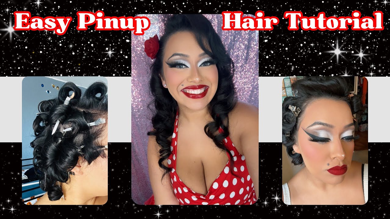 Easy Pinup / Rockabilly Hair Tutorial