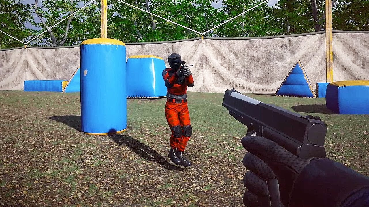PAINTBALL WAR 2 Gameplay Deathmatch YouTube