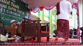 Live Streaming Maulid Nabi MTs Negeri 1 Cirebon