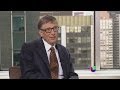Bill Gates habló con Jorge Ramos sobre sus donaciones a países pobres -- Al Punto