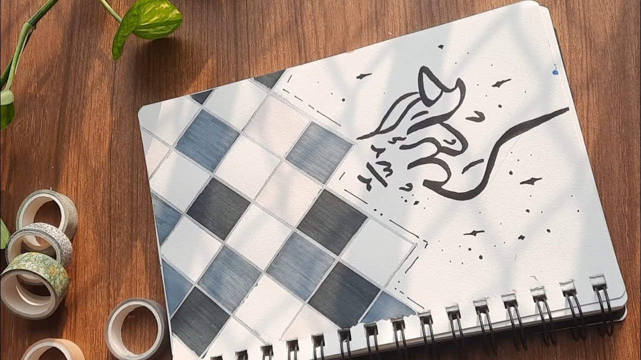 Notebook Cover caligraphy .Alhamdulillah . 