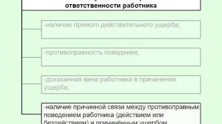 Реферат: Ограниченная и полная материальная ответственность работника