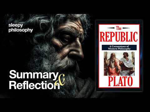 Fall Asleep to The Republic by Plato | Complete Philosophy Book Summary & Reflection for Sleep