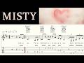 MISTY ERROLL GARNER Complete Guitar Tutorial Chords Melody Lyrics Sheet Music TAB mp3