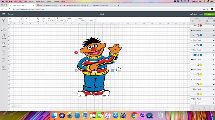 DIY with Cricut 15inch Ernie Sesame Street Centerpiece