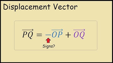How to Find a Displacement Vector in Terms of i and j