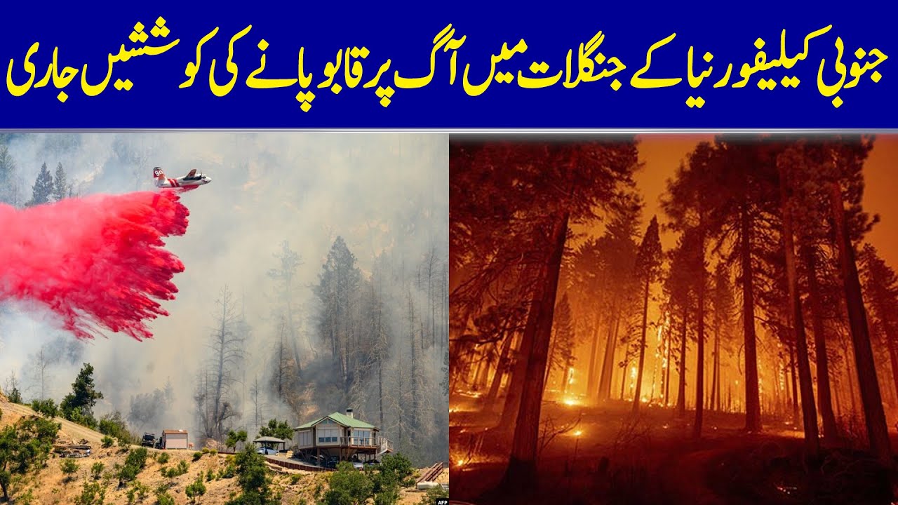 Work Is Ongoing To Manage Wildfires In Southern California | Dawn News