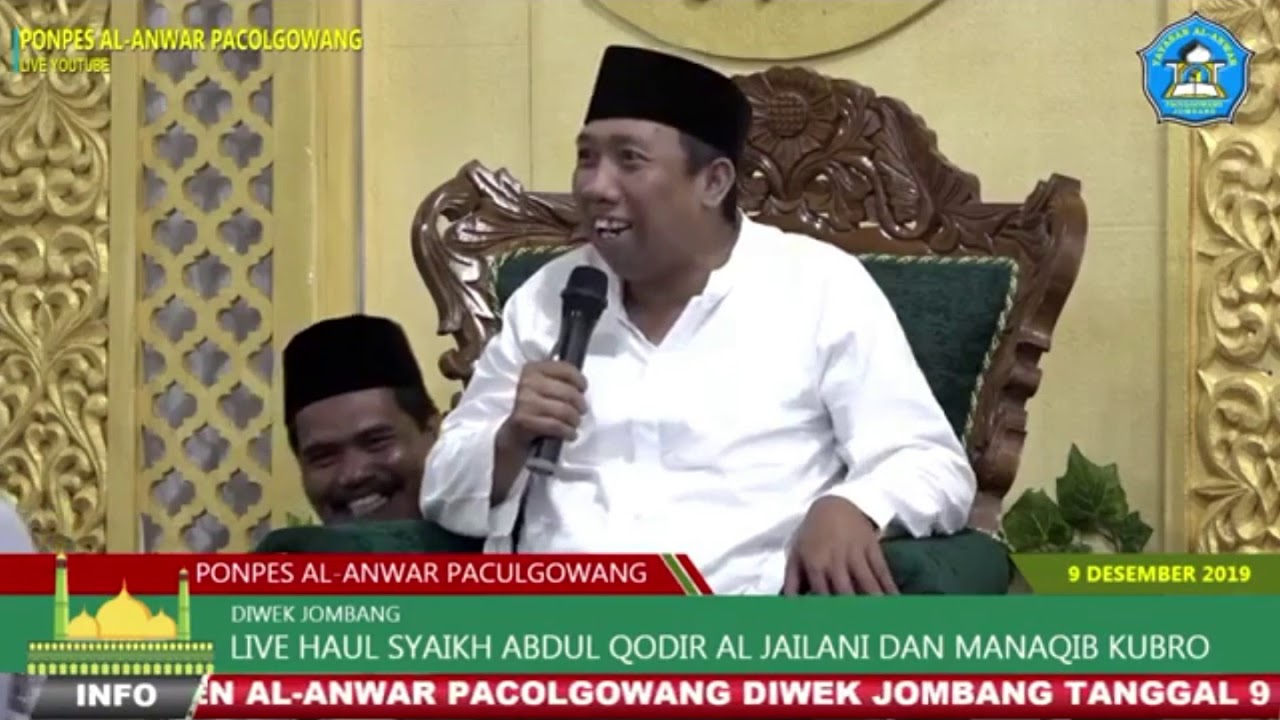 Full Mauidhoh Hasanah KH  Abdul Qoyyum Manshur di Ponpes Al Anwar Paculgowang