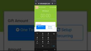 Online Giving Demonstration screenshot 3