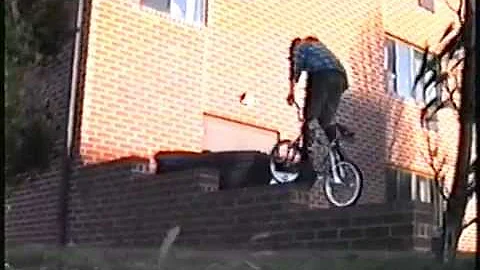 BMX - Messiah College, December 1993.  Naugle Dorm.