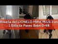 Reseña del LIONELO MIKA PLUS 3 en 1 Silla de Paseo Bebe 0-48 meses a 22 kg Capazo hasta 9 kg Silla d