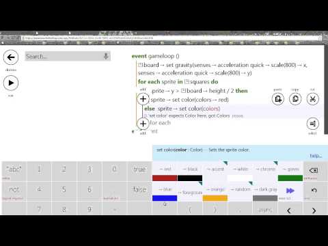 Programmering 1 Collections Forloopar Foreachloopar i Touchdevelop del 3