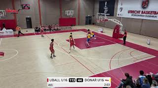 UBALL U16 vs Donar U16 - 21/04/2024