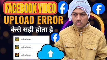 Facebook Pages Video Upload Error Problem Solve || Facebook Profile vlVideo Upload Error