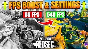 THE BEST BATTLEFIELD REDSEC SETTINGS & FPS BOOST in 2025! ✅ (Visibility & Nvidia Settings)