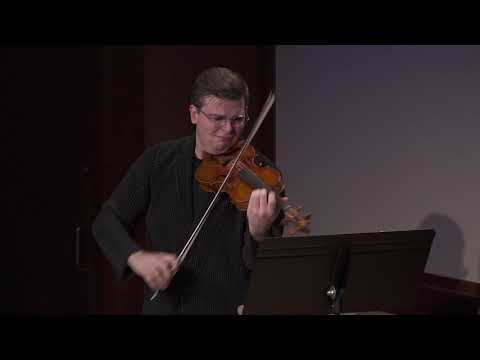 Brahms: Scherzo, WoO 2, from “F-A-E” Sonata for Violin and Piano