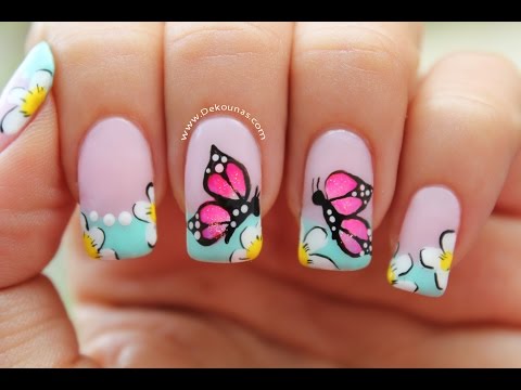Diva Elements Nail Art Template From The Heart 1