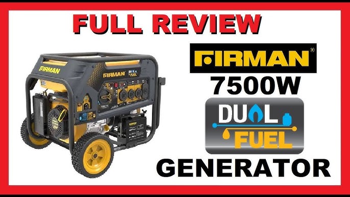 General Maintenance – FIRMAN Power Equipment