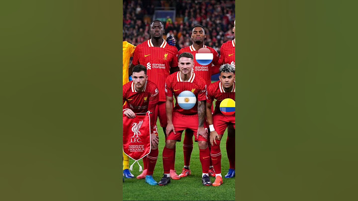 Football Liverpool Squad VS Bologna 2024/25