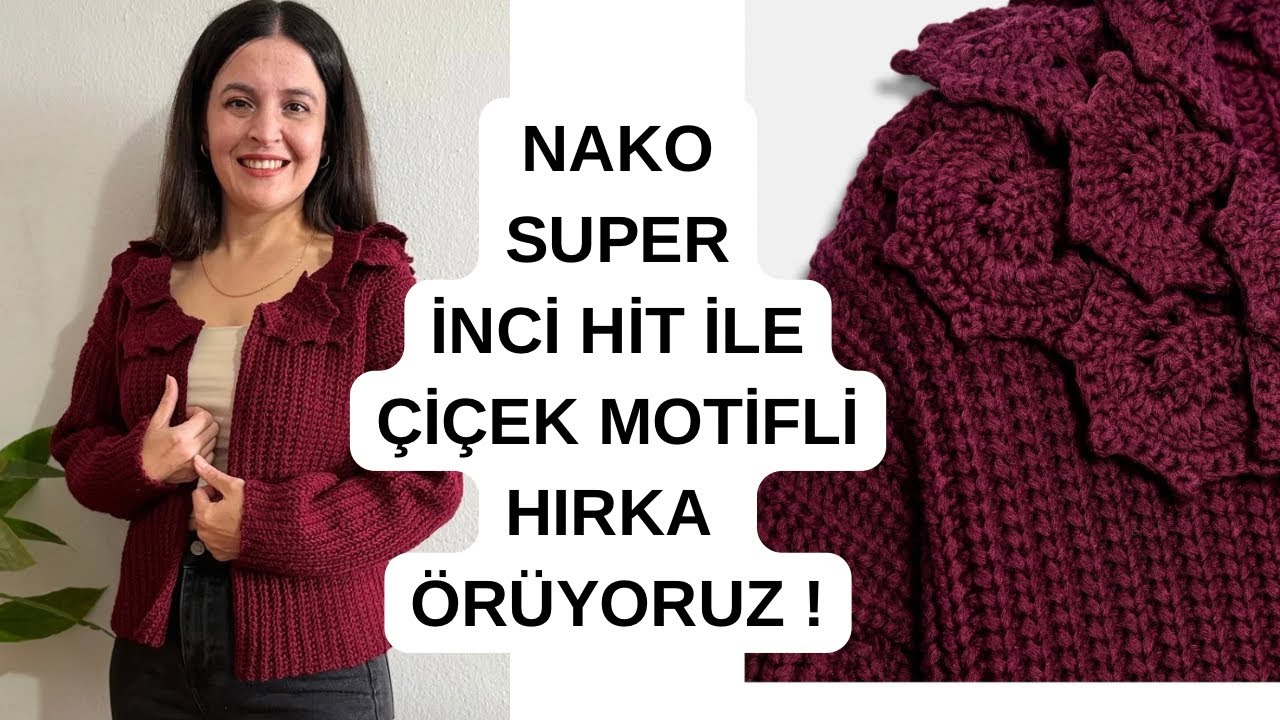 Мы вяжем простой кардиган крючком с воротником от известного бренда 🧶 #crochet