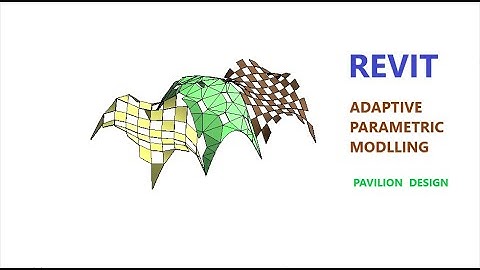 Revit Adaptive Parametric Modelling  ( Pavilion design  )