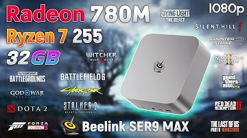 What can the New Beelink Mini PC with Radeon 780M do in Modern Games?