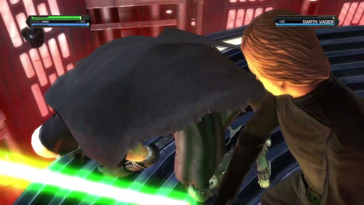 Star Wars: The Force Unleashed - Luke Skywalker vs Darth Vader