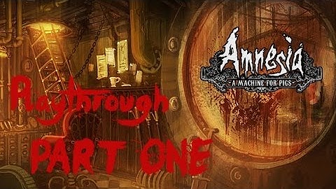 Drunk Stream! - Swedish Commentary - Amnesia: A Machine for Pigs PART 1