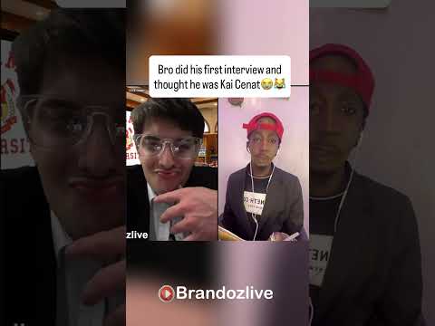 #interview #explorepage #fyp #edit #brandozlive #funny #reels #streaming #famous #celebrity