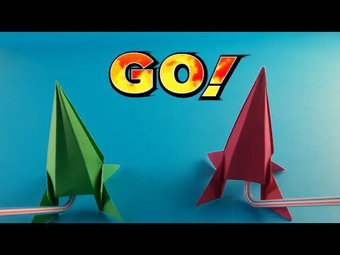 Как из оригами сделать ракету