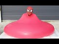 Spider Man Popping Giant Water Balloons! #4