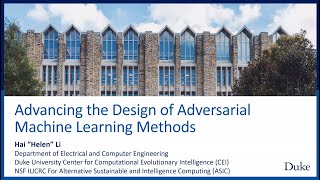 Advancing the Design of Adversarial Machine Learning Methods