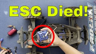 My Velineon VXL-4s ESC Died! How to remove it from your Traxxas Maxx