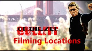 Bullitt 1968 ( FILMING LOCATION) with shotforshot remake car chase