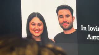 Sophie and Aron celebrating their Life words from boyfriend ￼