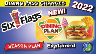 Six Flags Dining Pass is Back! Season Dining Pass Explained! How to save money at Six Flags by The smaller half 4,768 views 1 year ago 4 minutes, 9 seconds