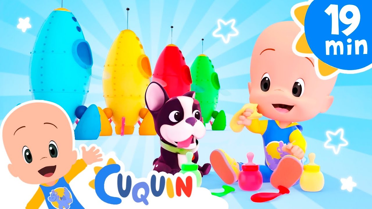 Cohetes de colores | Bebés | Cleo & Cuquín