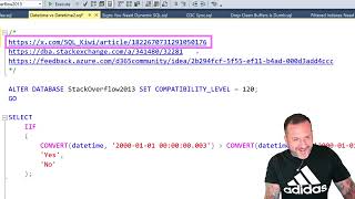 A Bug When Mixing datetime and datetime(2) Data Types