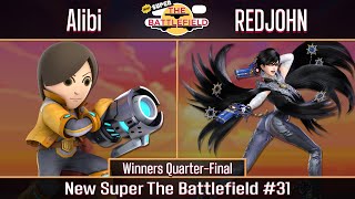 NSB # 31 | Alibi (Mii Gunner) vs REDJOHN (Bayonetta) | Winners Quarters | SSBU Smash Ultimate
