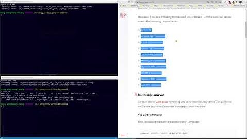 PHP 没有死，最好的框架Framework之一：Laravel 8 的安装、配置、目录结构、第一个网页（上篇）